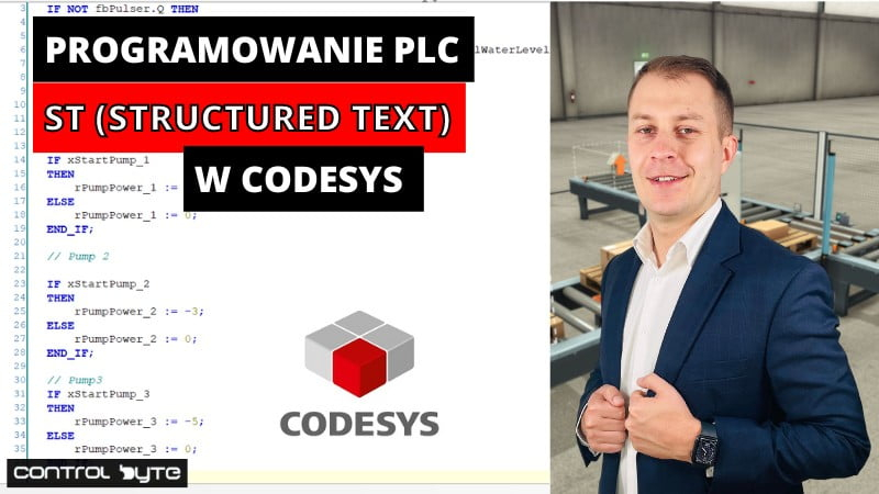 Kurs programowania sterowników PLC w środowisku Codesys w języku ST