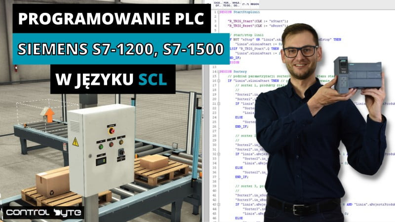 Kurs programowania PLC Siemens S7-1200, S7-1500 w języku SCL